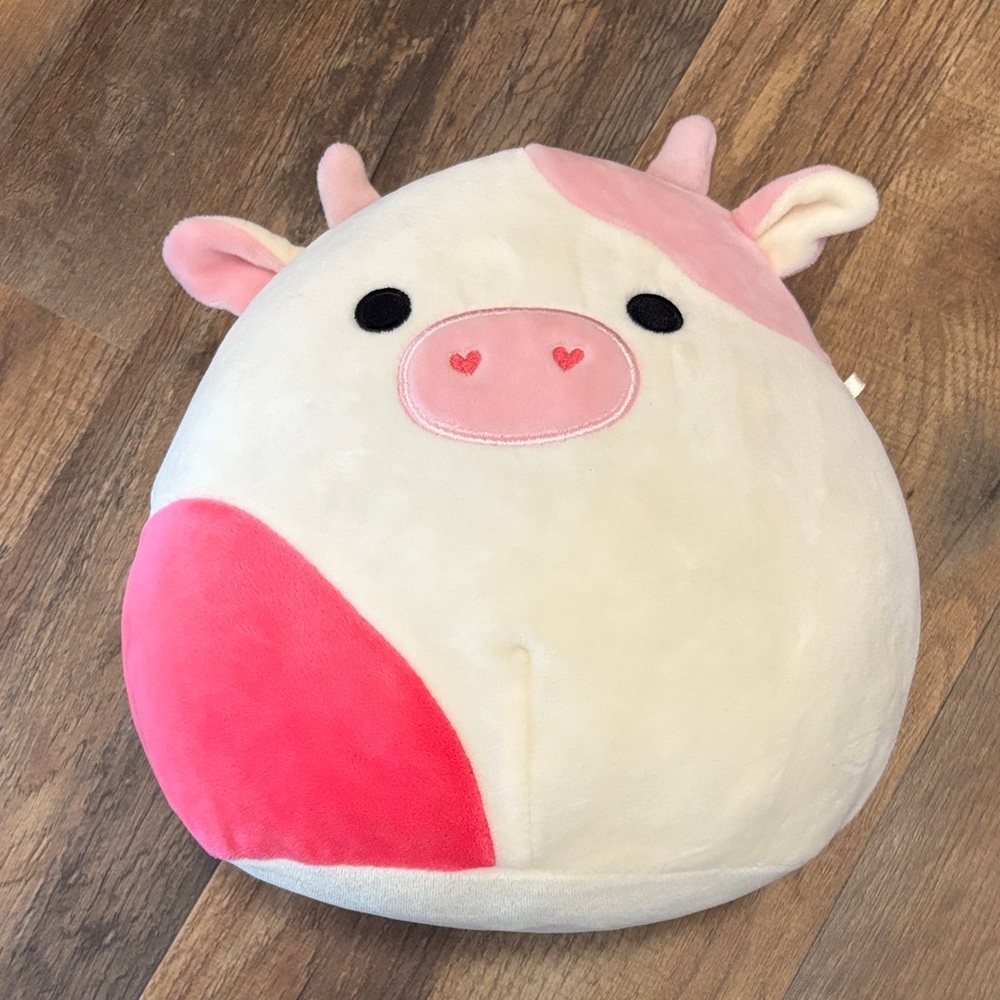 9 Inch Pink Cow Squishmallow - Picture 1 of 5